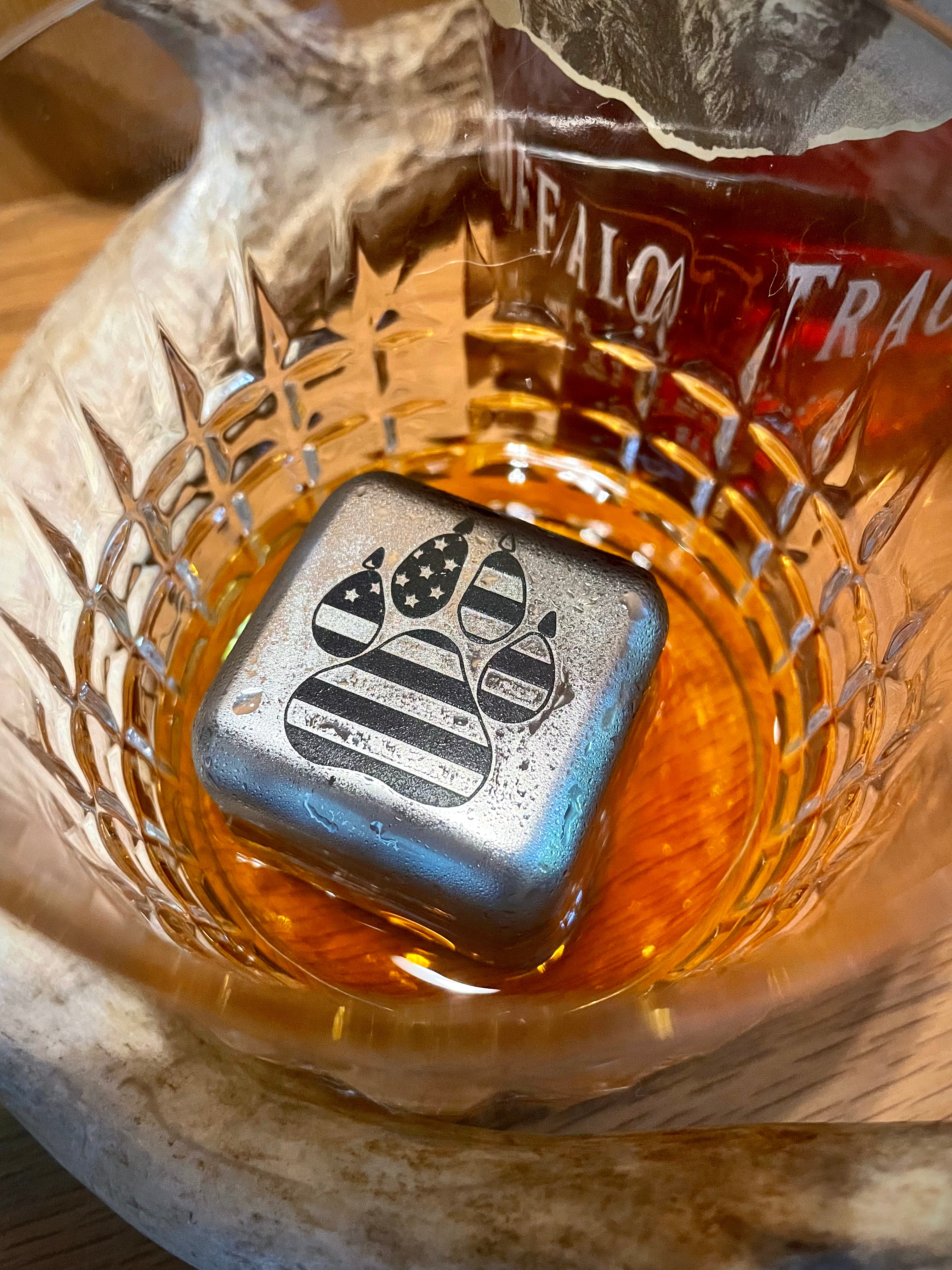 Titanium Whiskey Stones,8 Pack Titanium Whiskey Chilling Rocks